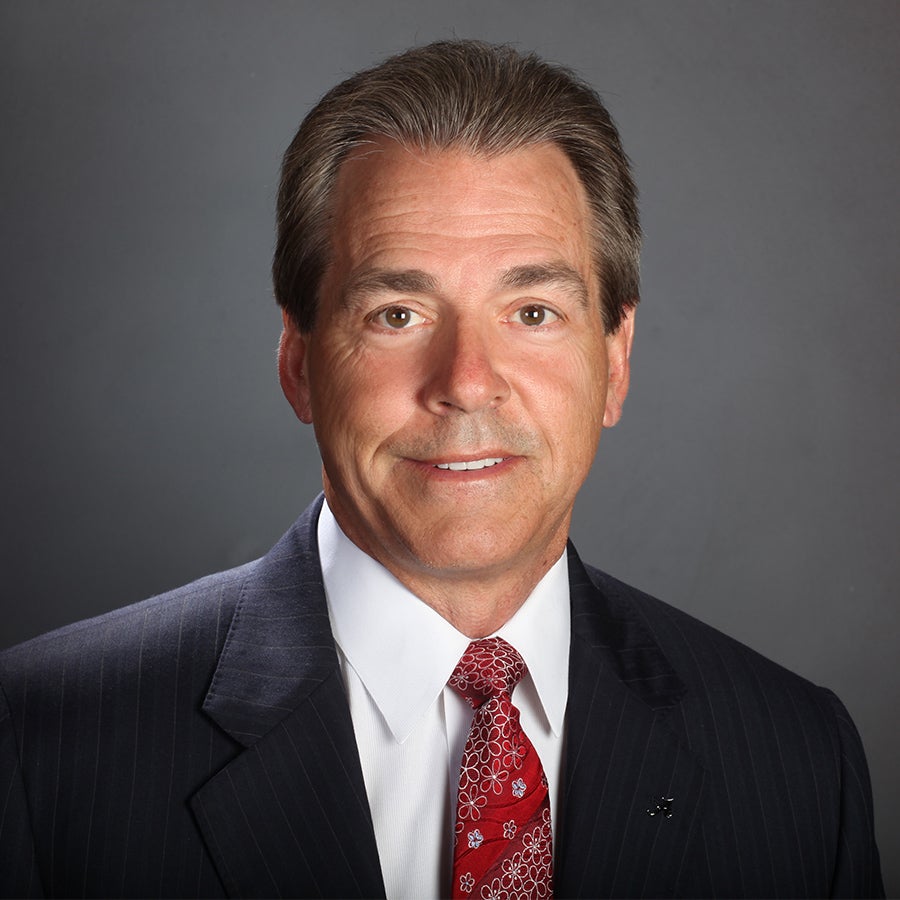 Nick Saban image